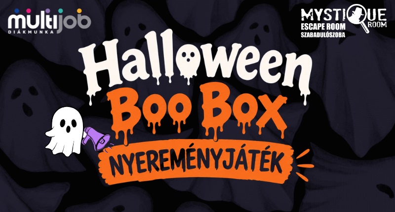Halloween Boo Boxot nyerhetsz!